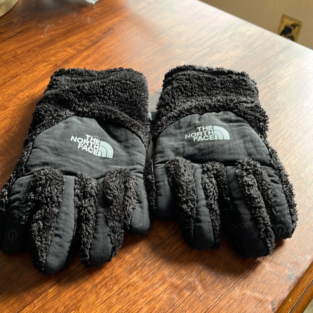 Fleece North Face Gloves